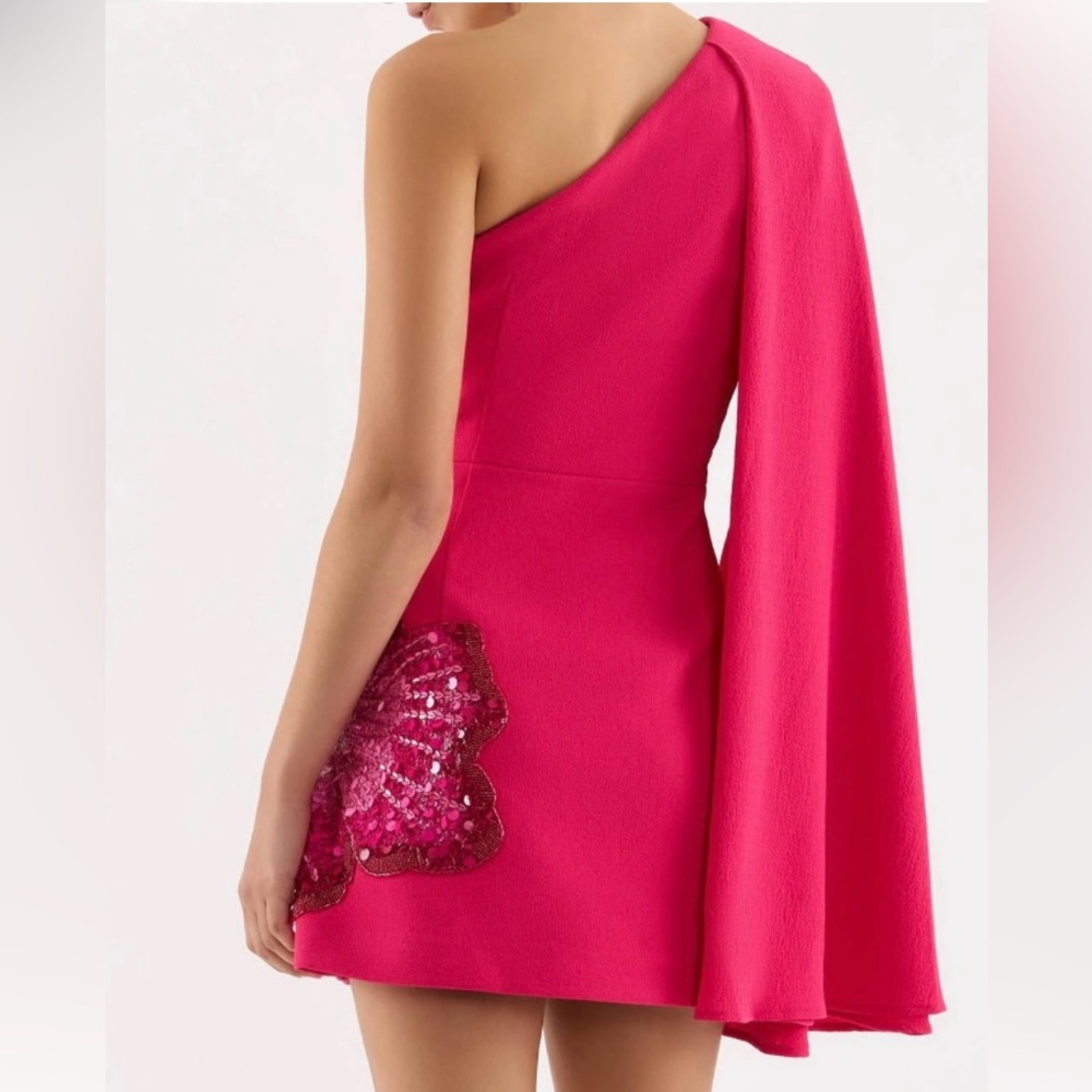 REBECCA VALLANCE
Layana Mini Dress Pink Floral Embellished - Picture 4 of 16